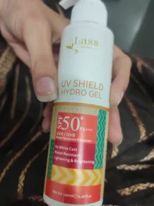 Sunscreen UVA/UVB Broad Spectrum Protection Shield Hydro Gel SPF 50+Pa+++ 100ML photo review