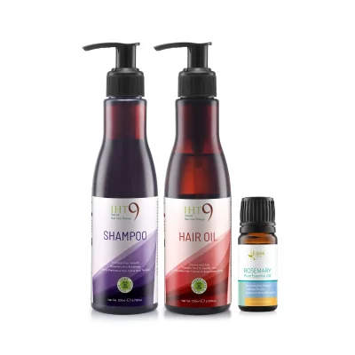 IHT9 Shampoo & hair Oil with Rosemary Essential Oil
